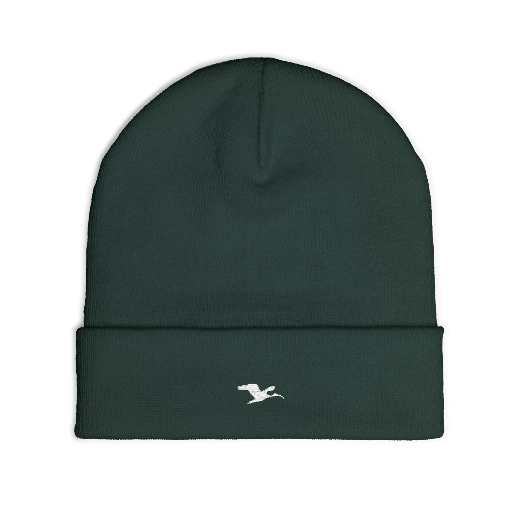 Embroidered Knit Beanie