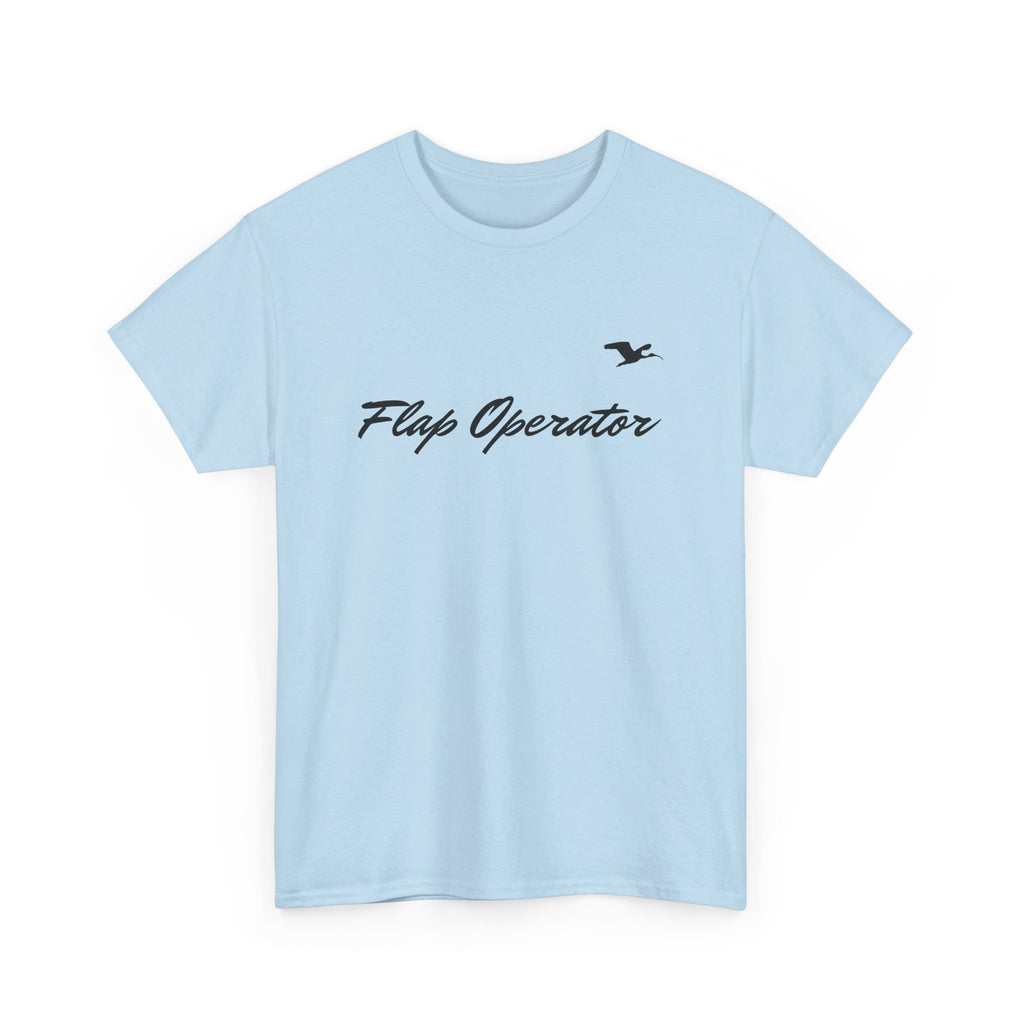 Flap Operator Small Logo Cotton Tee