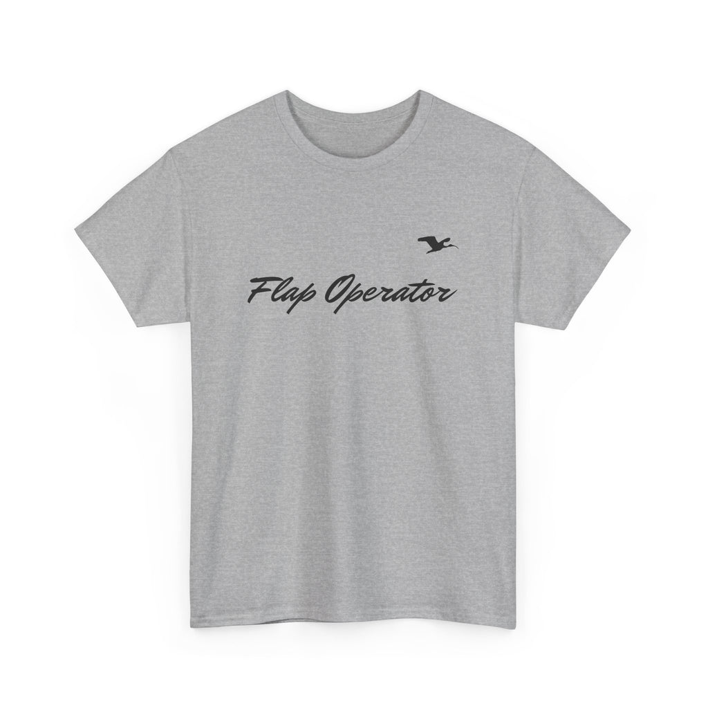 Flap Operator Small Logo Cotton Tee