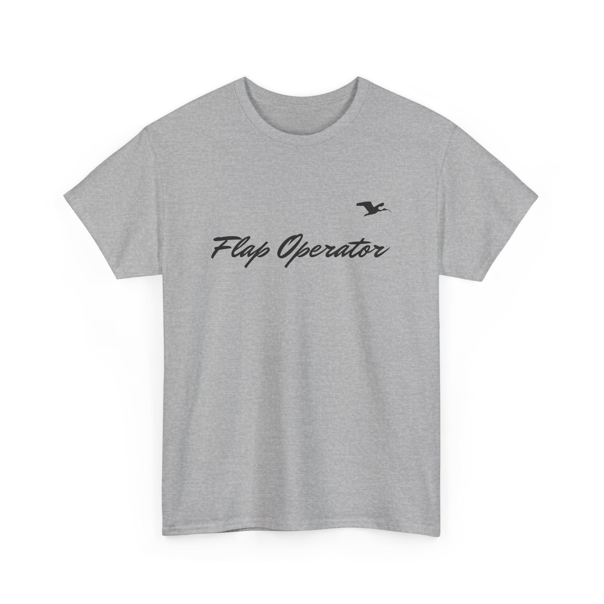Flap Operator Small Logo Cotton Tee
