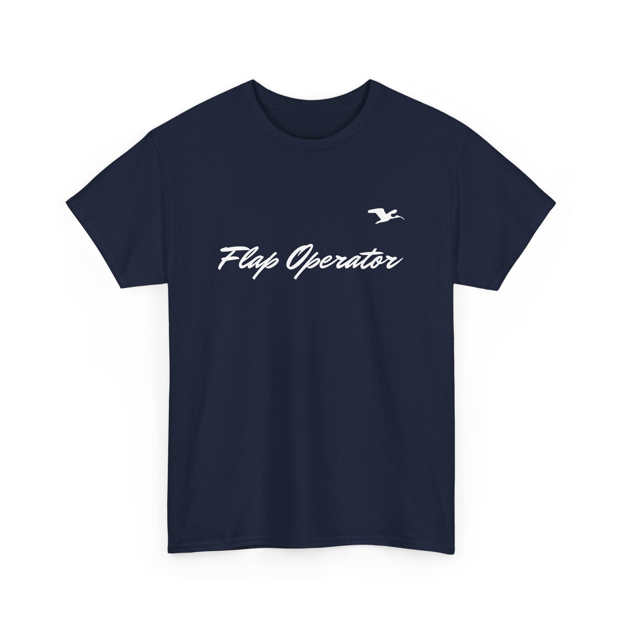 Flap Operator Small Logo Cotton Tee
