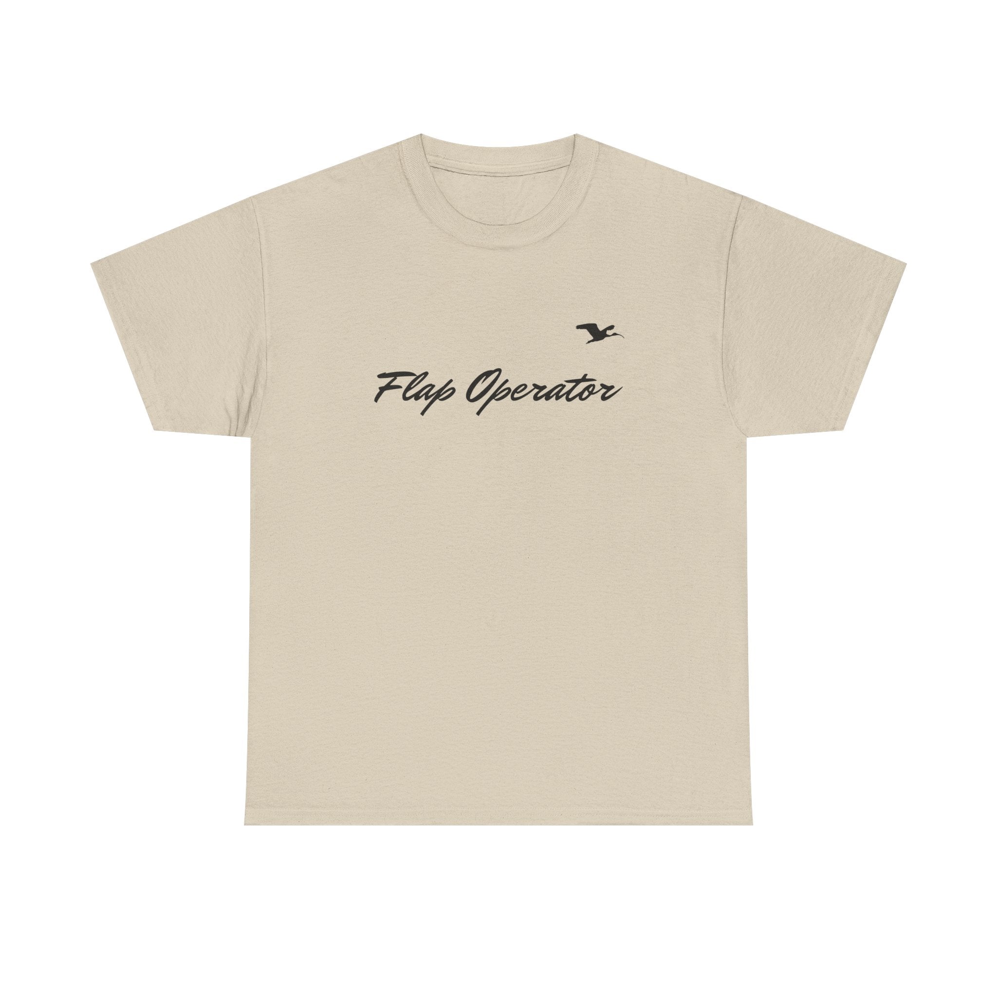 Flap Operator Small Logo Cotton Tee