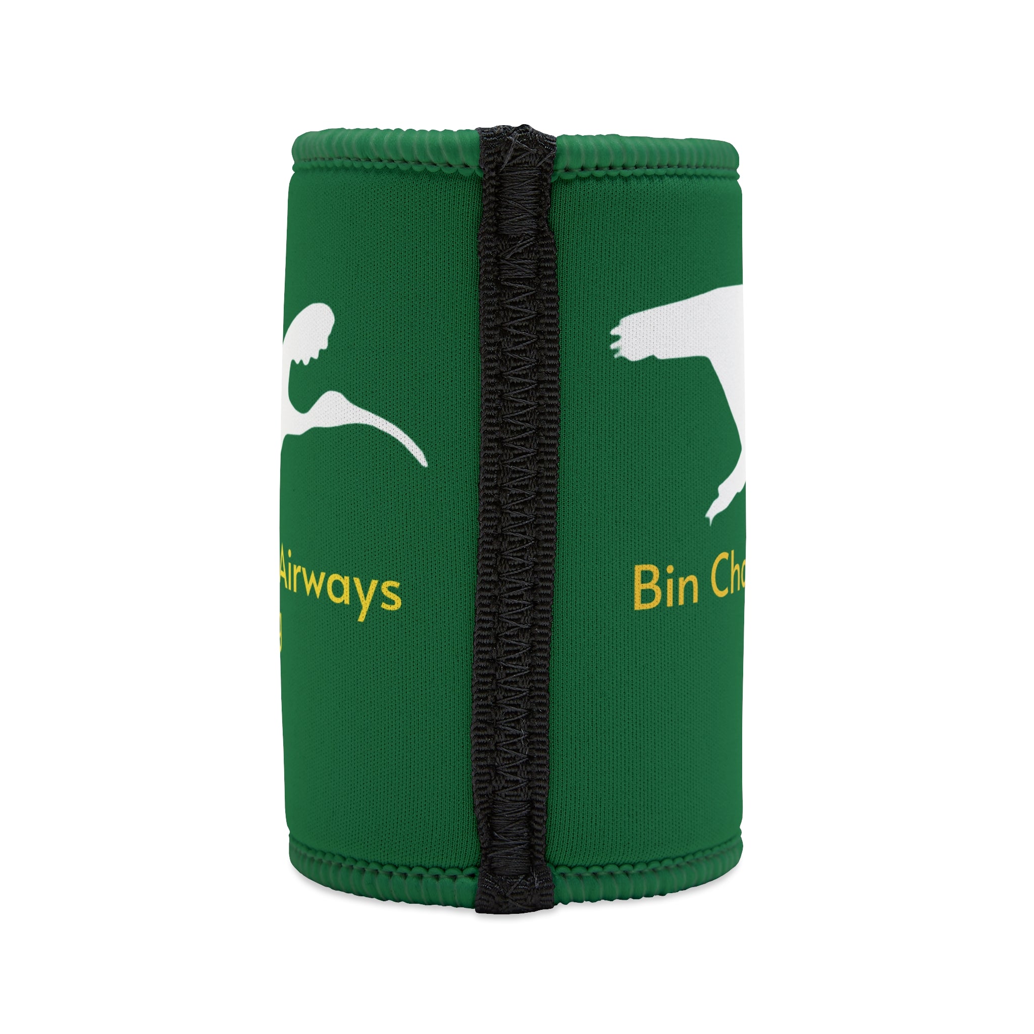 Beer Coozie - Green & Gold