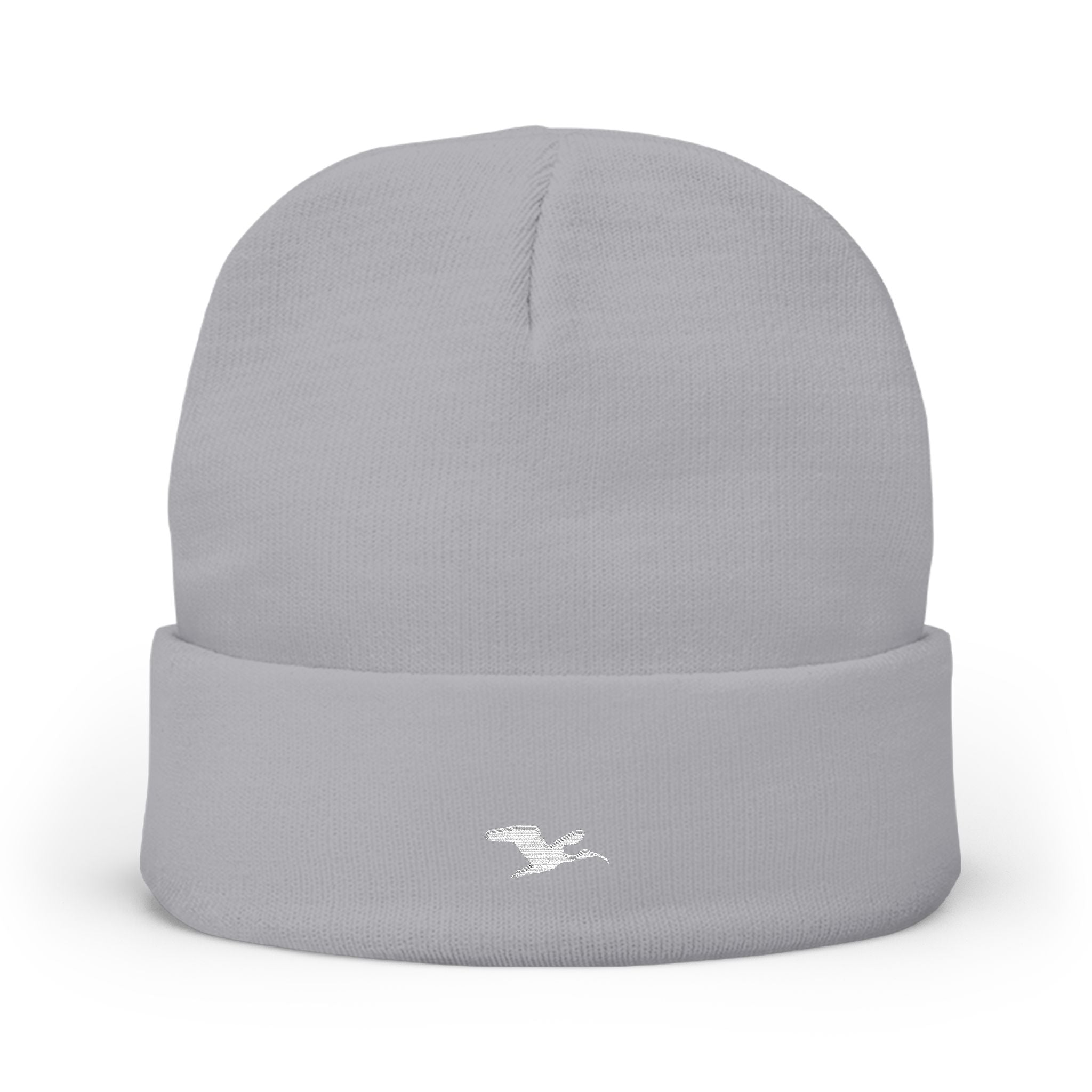 Embroidered Knit Beanie