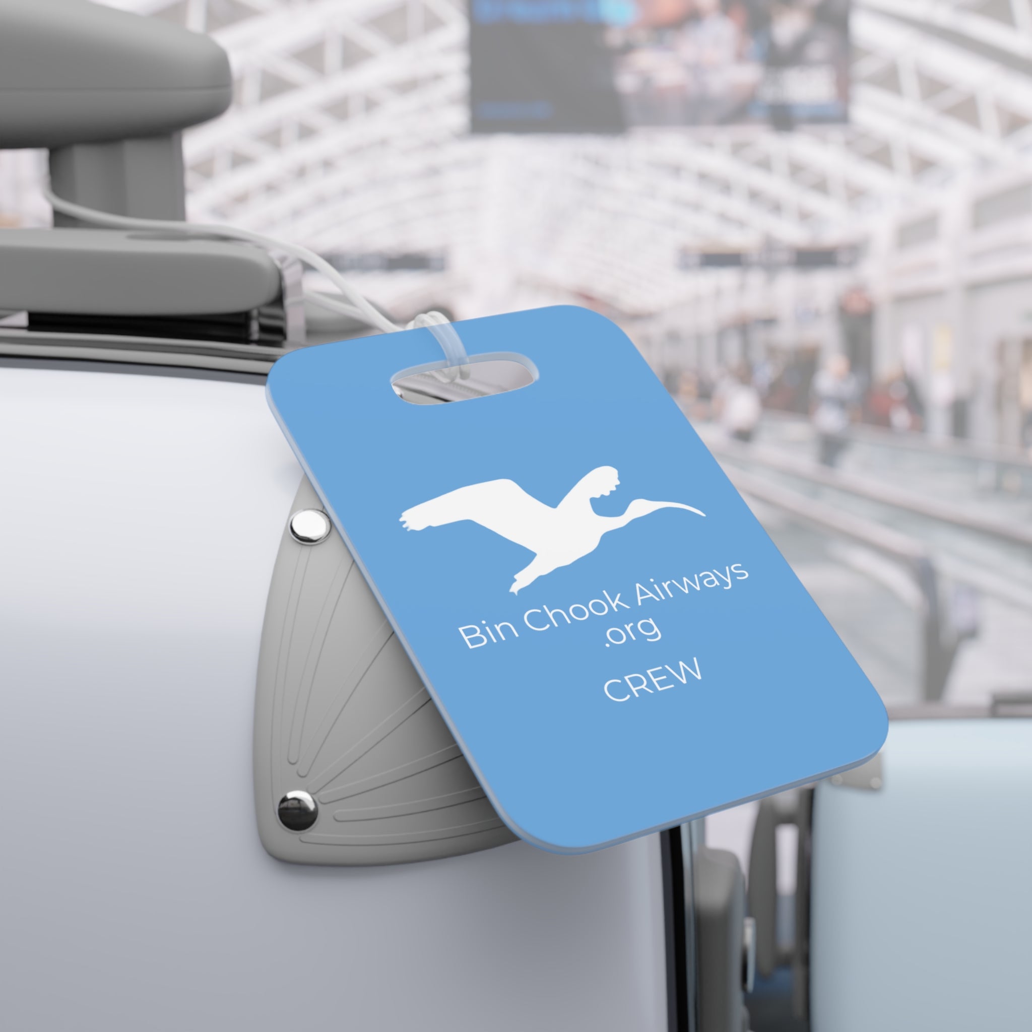 Bin Chook Bag Tag - Albiceleste