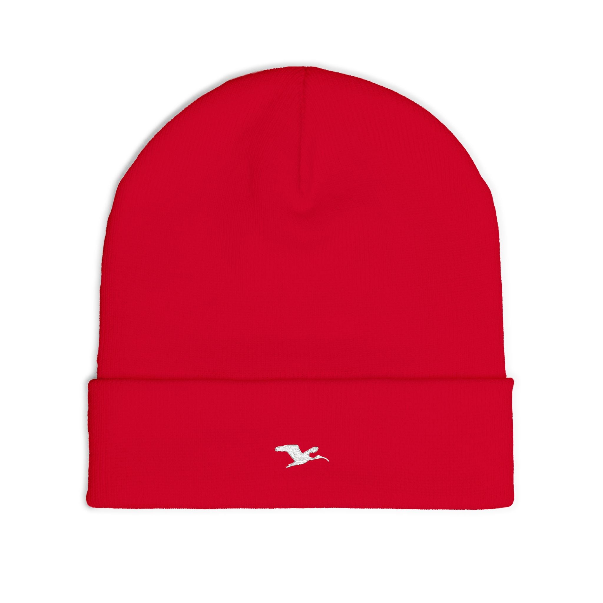 Embroidered Knit Beanie