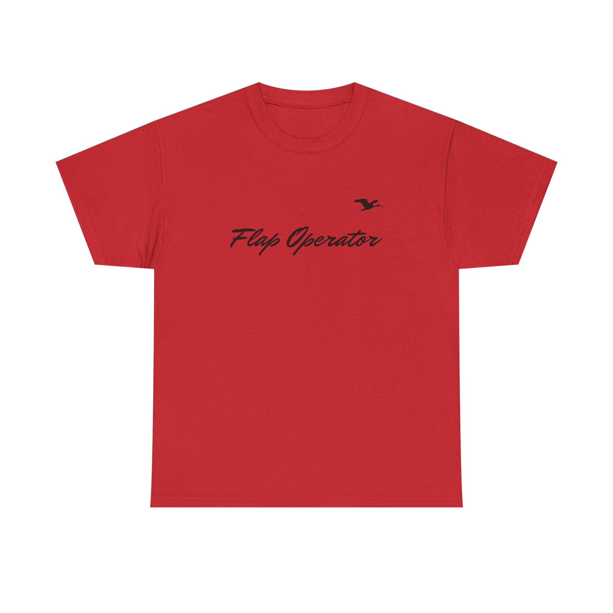 Flap Operator Small Logo Cotton Tee