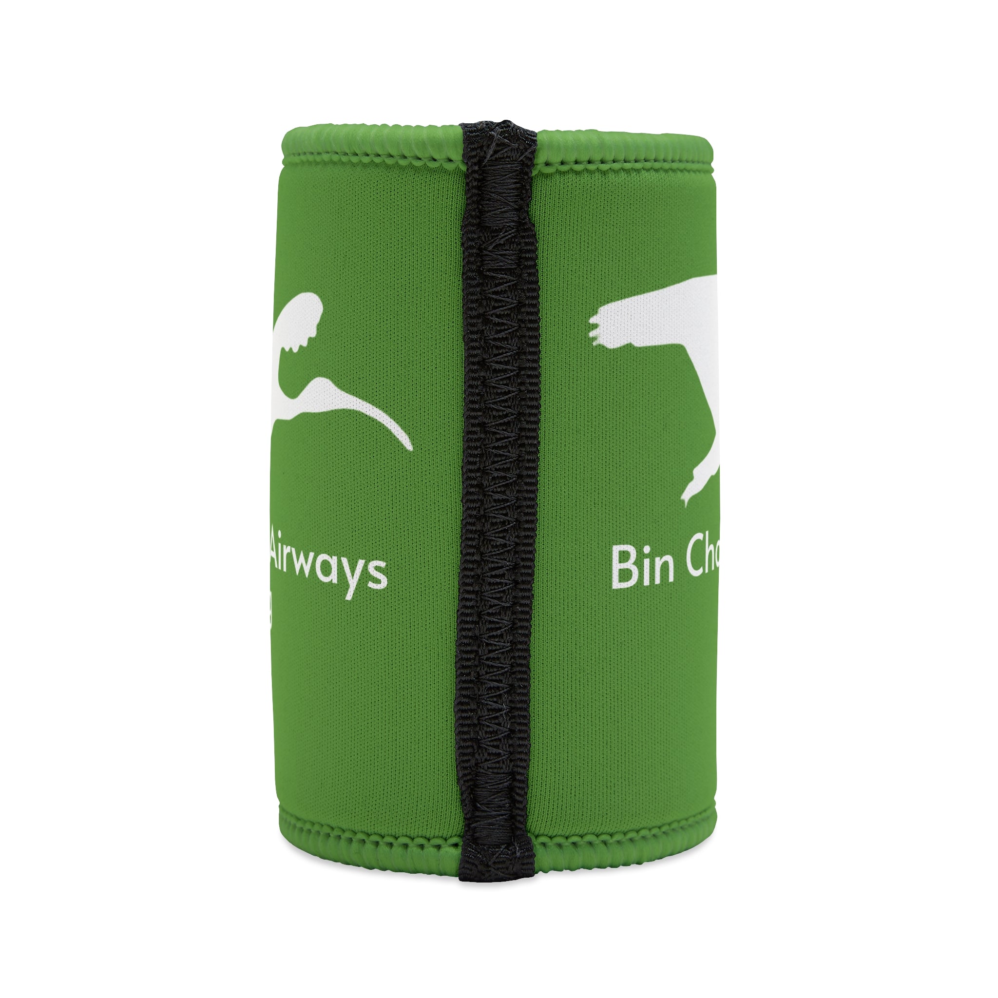 Beer Coozie - Green & White