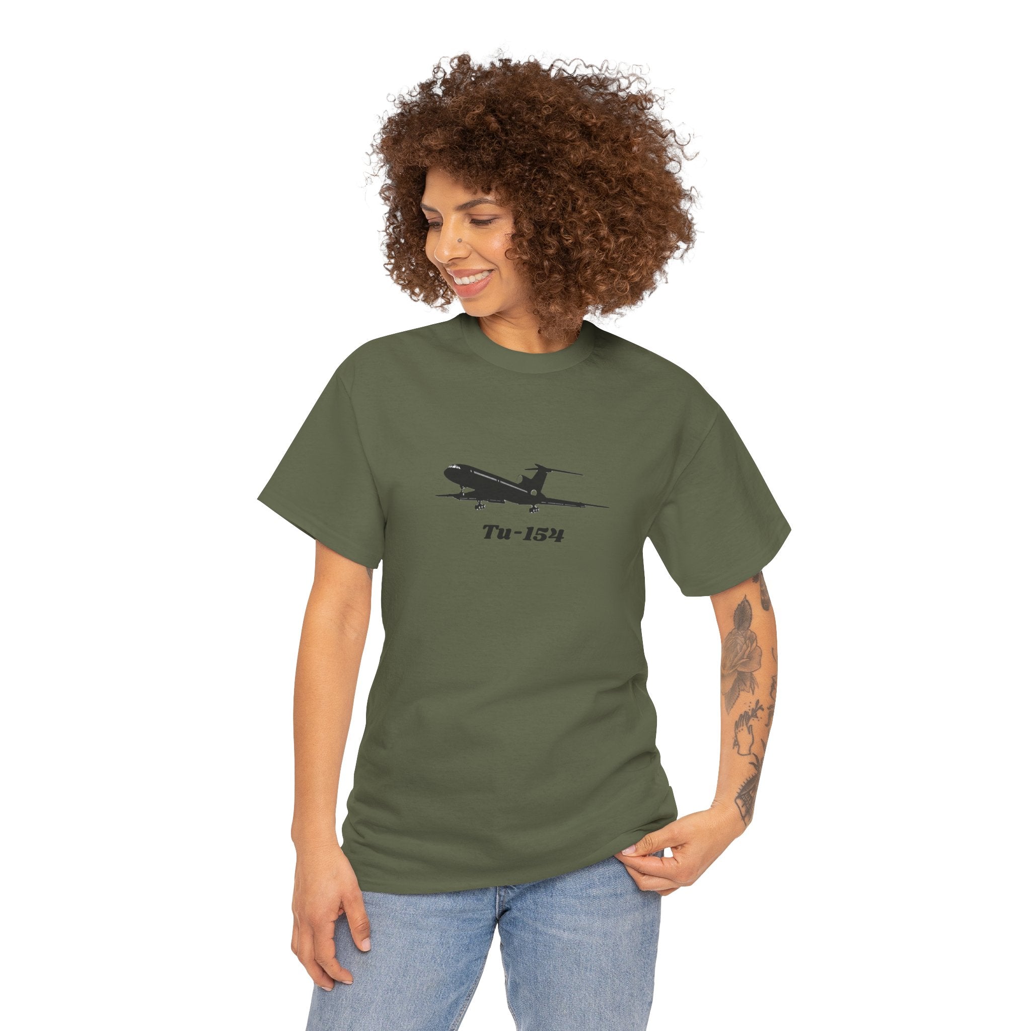 Tu-154 Cotton Tee