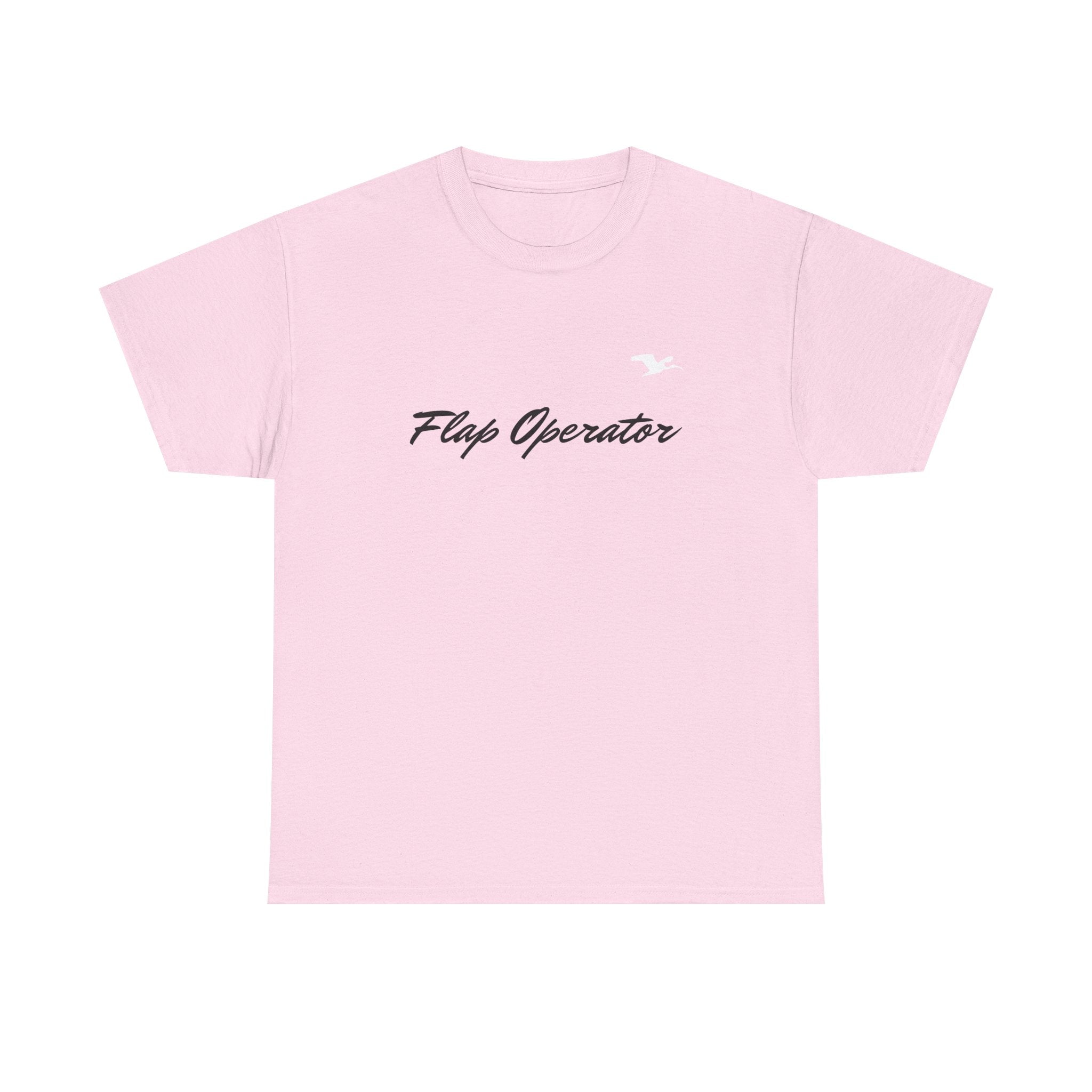 Flap Operator Small Logo Cotton Tee
