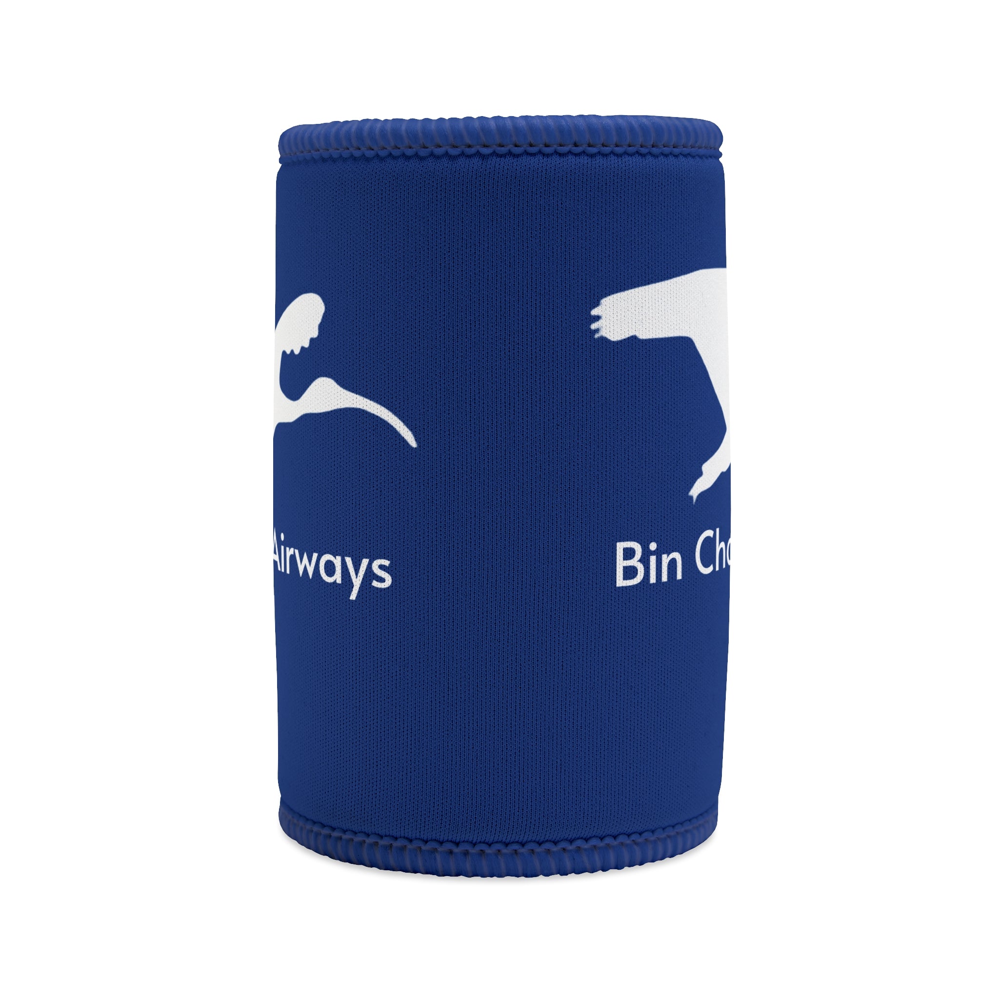 Beer Coozie - Navy & White