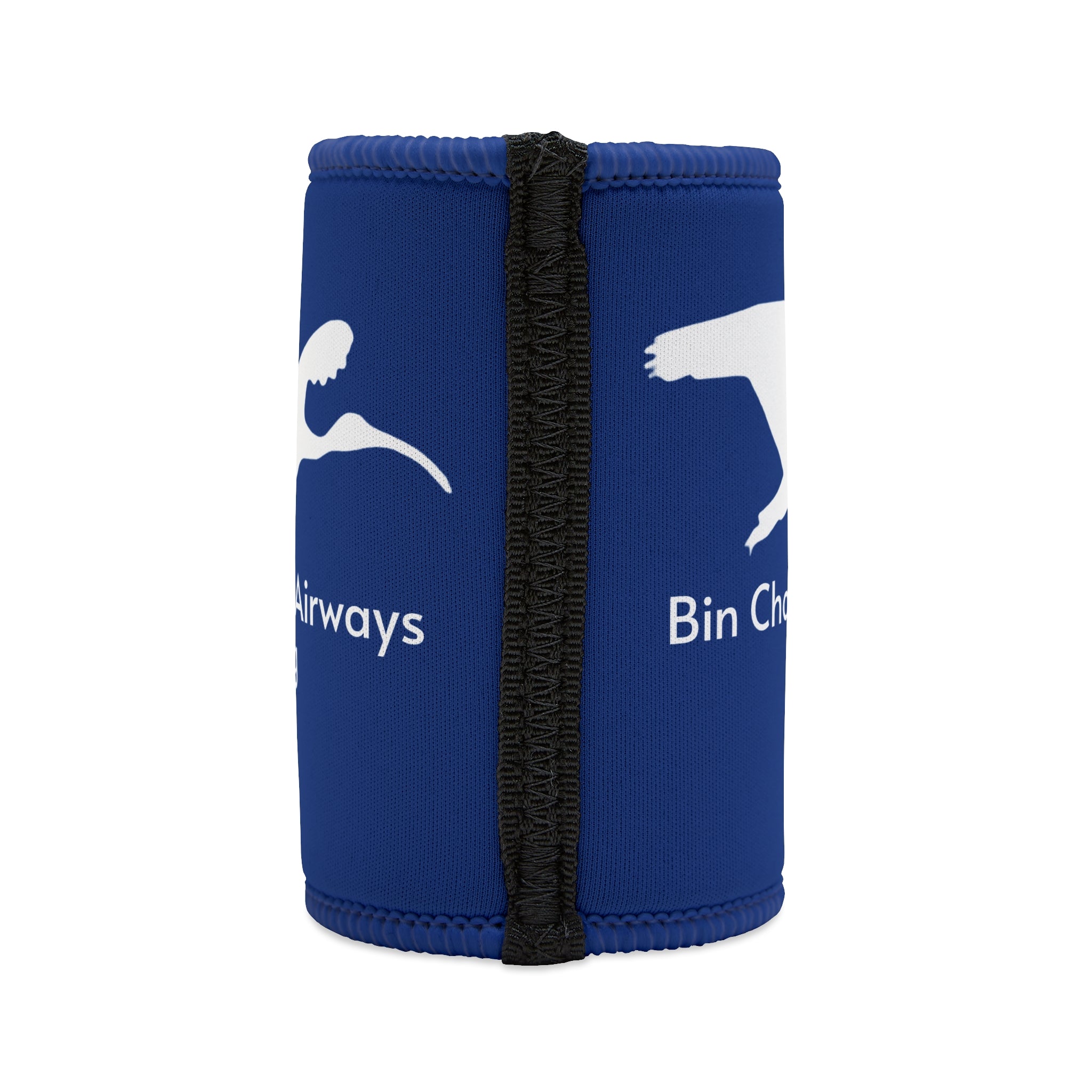 Beer Coozie - Navy & White