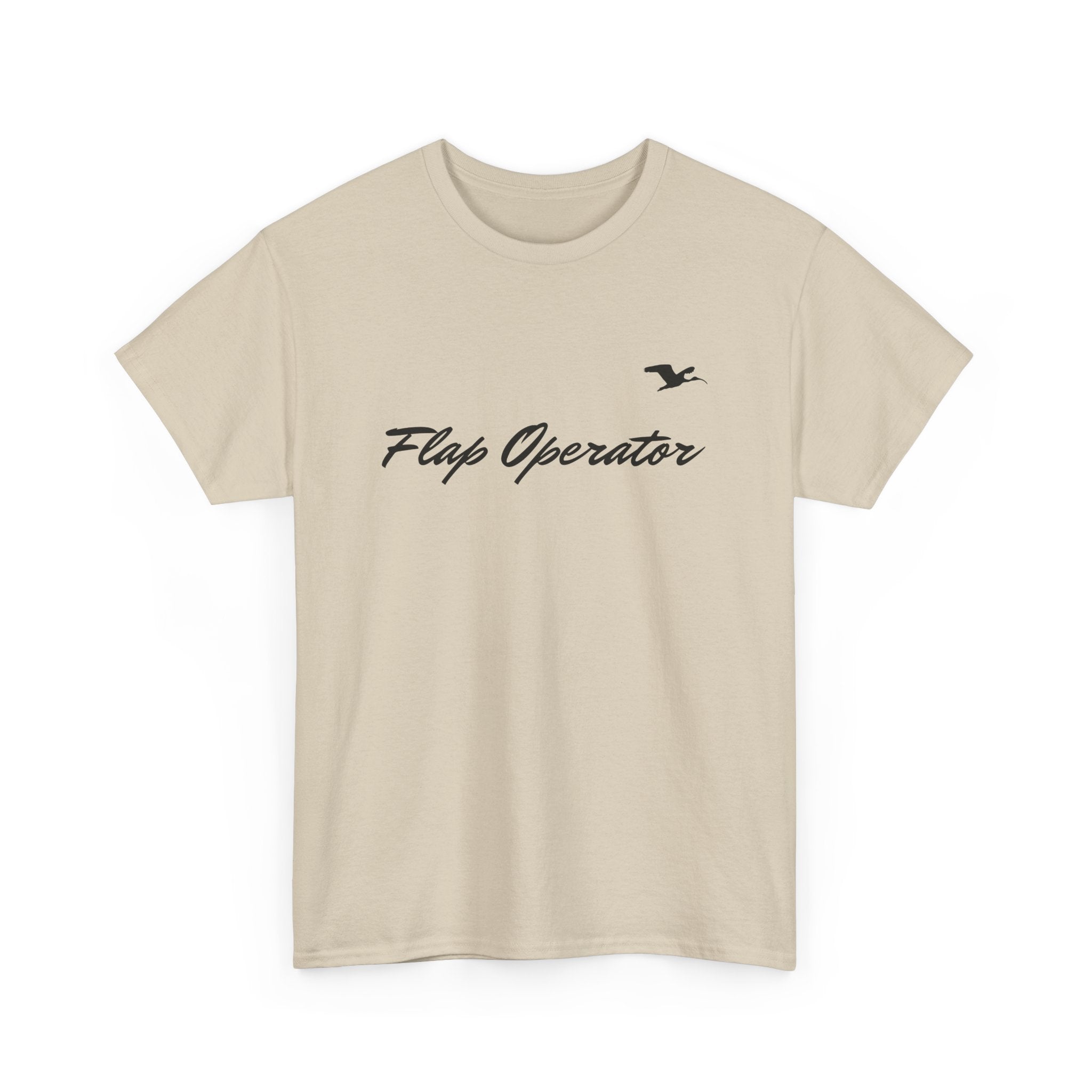 Flap Operator Small Logo Cotton Tee