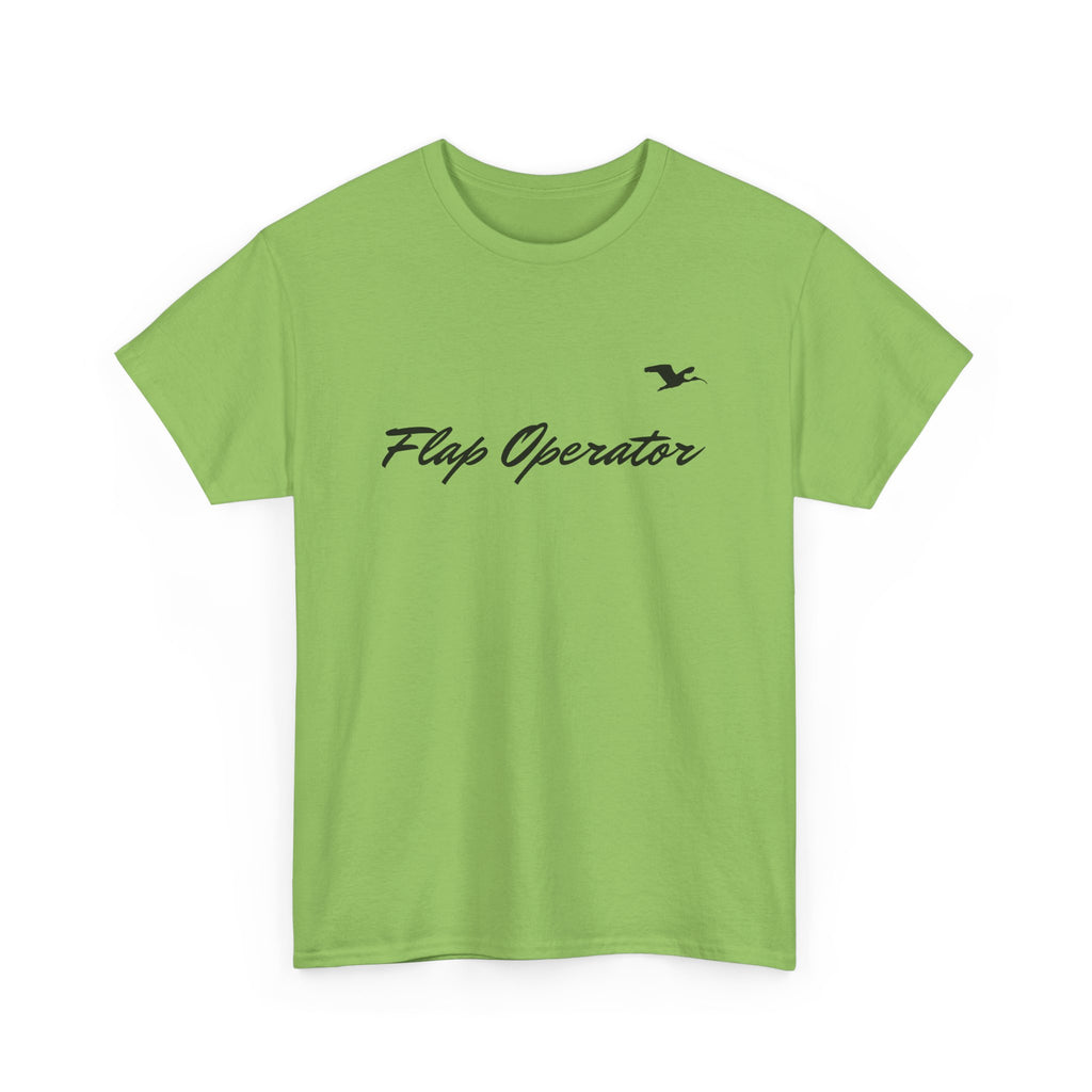 Flap Operator Small Logo Cotton Tee