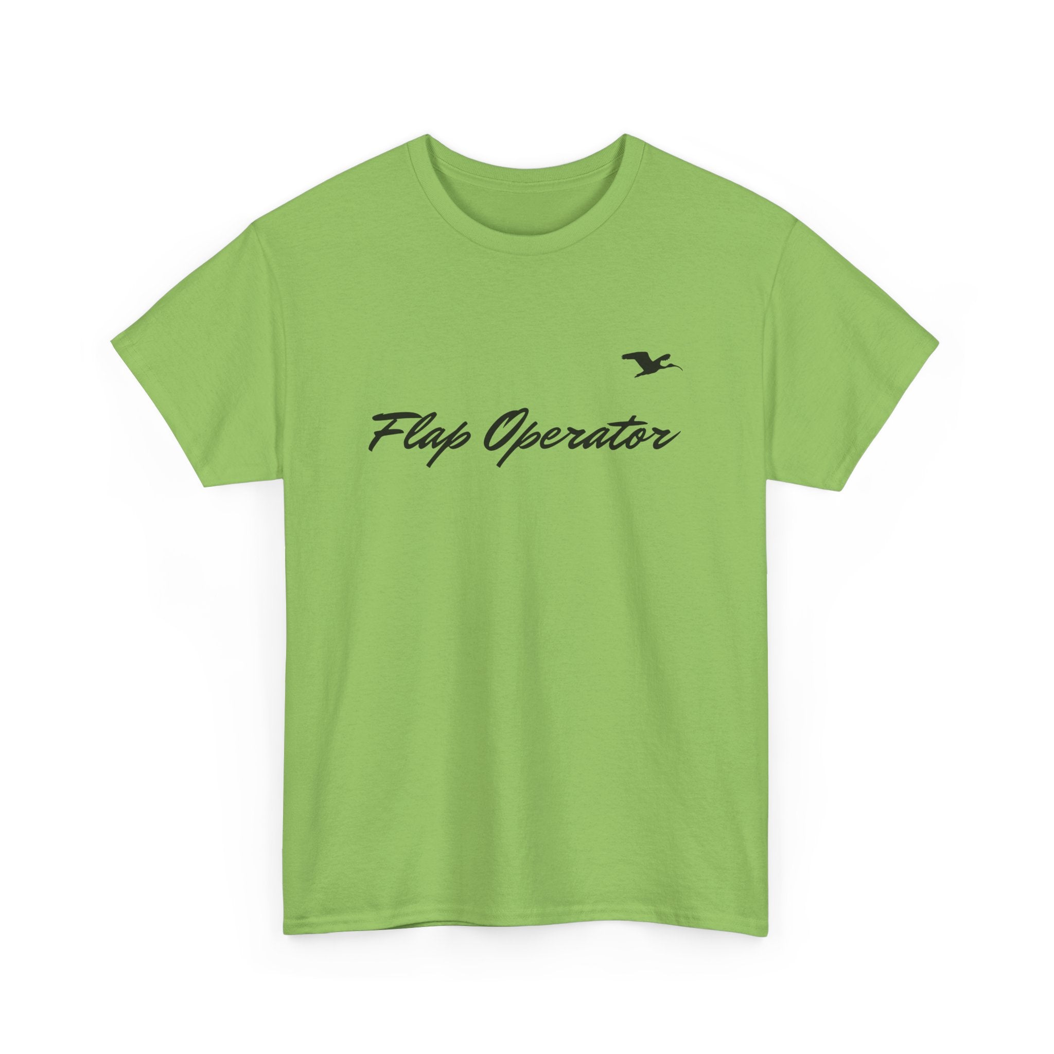 Flap Operator Small Logo Cotton Tee