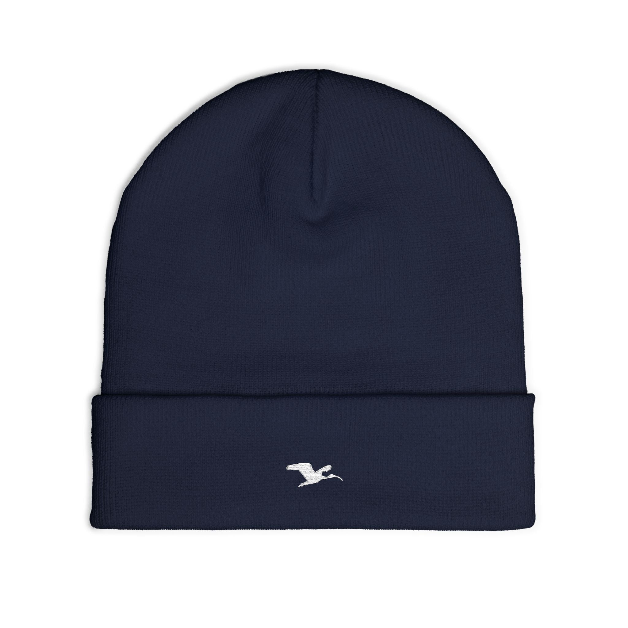 Embroidered Knit Beanie