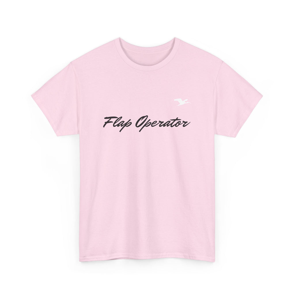 Flap Operator Small Logo Cotton Tee