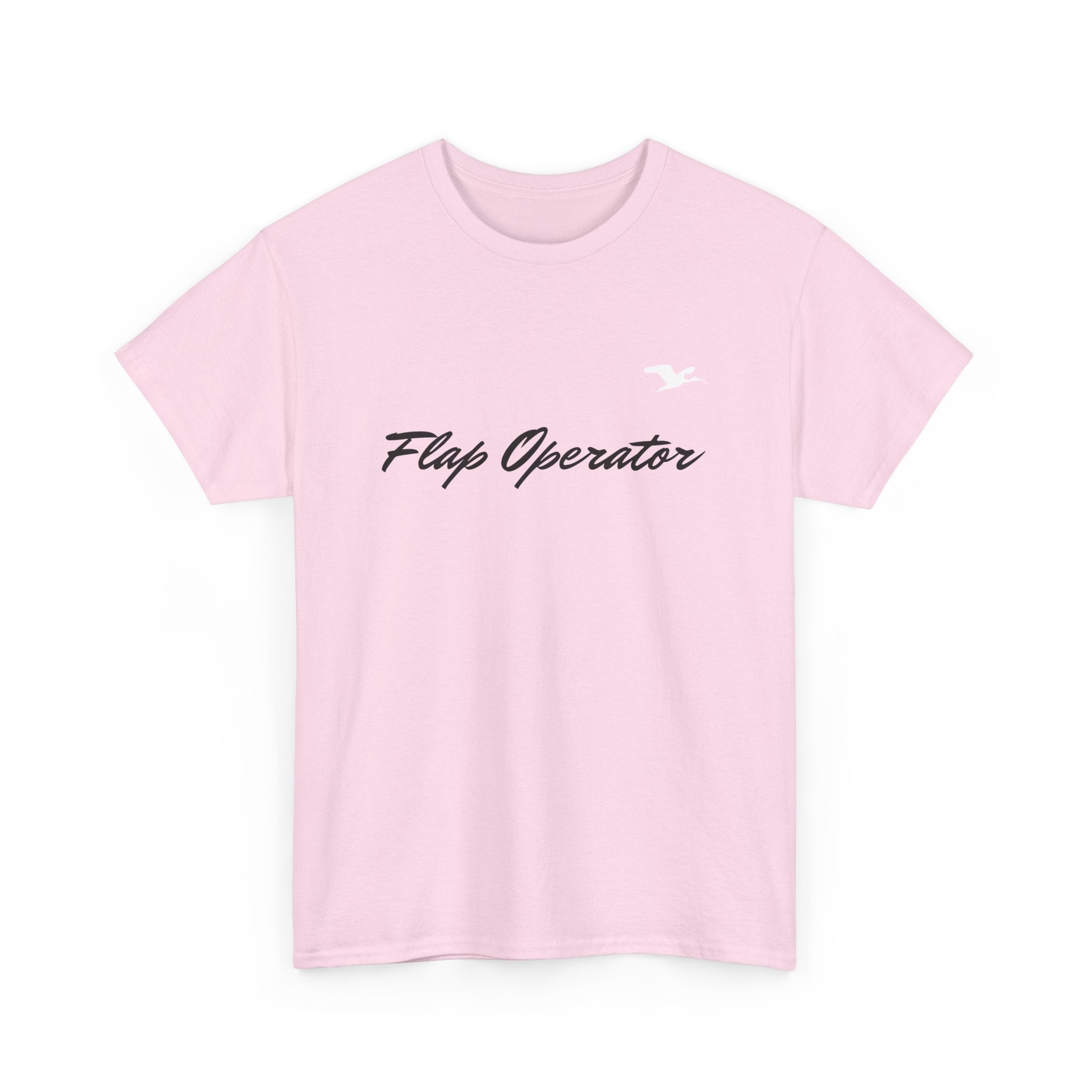 Flap Operator Small Logo Cotton Tee