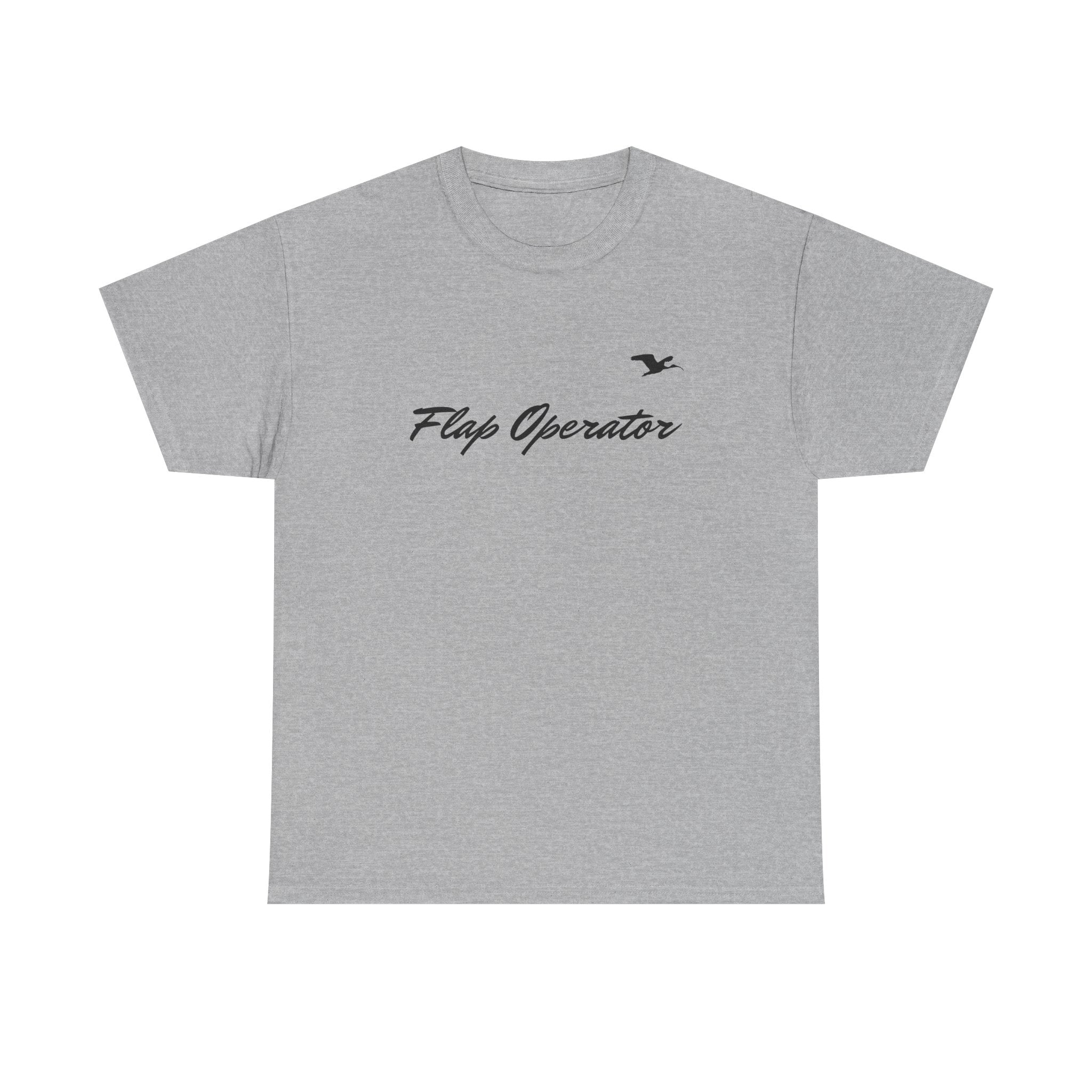 Flap Operator Small Logo Cotton Tee