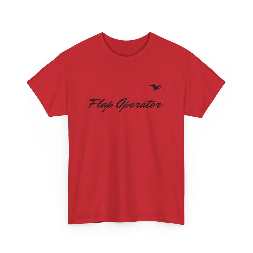 Flap Operator Small Logo Cotton Tee