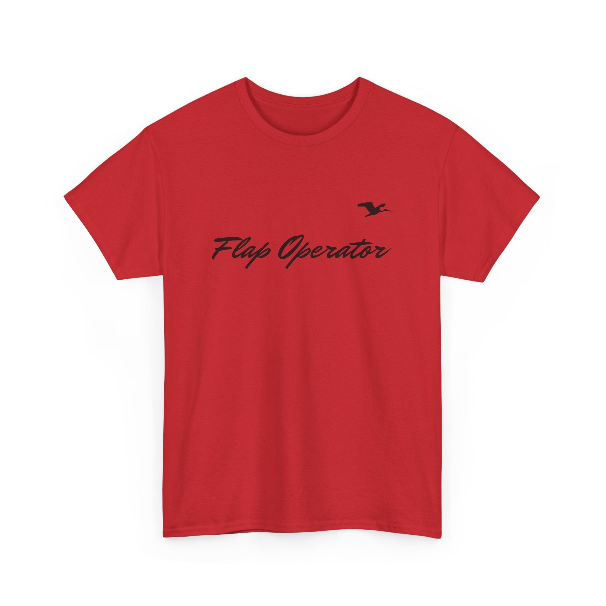 Flap Operator Small Logo Cotton Tee