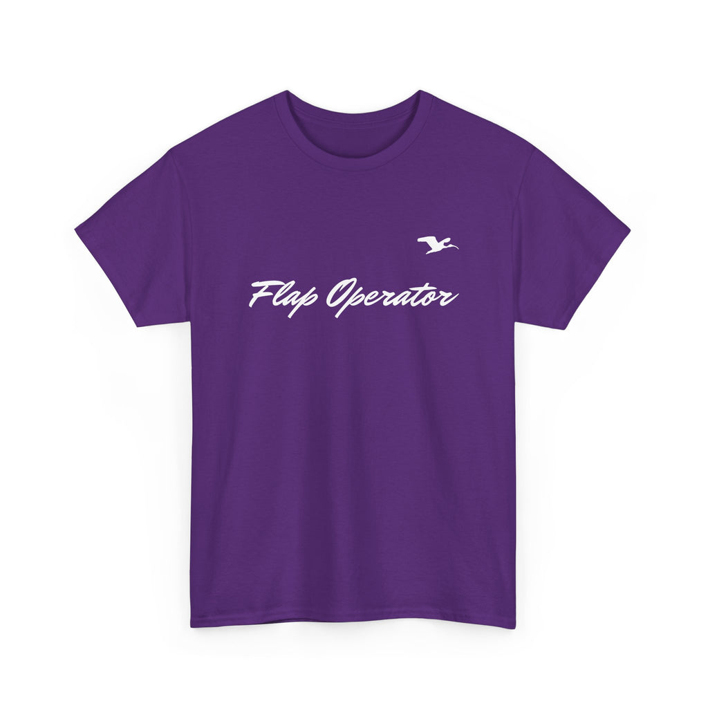 Flap Operator Small Logo Cotton Tee