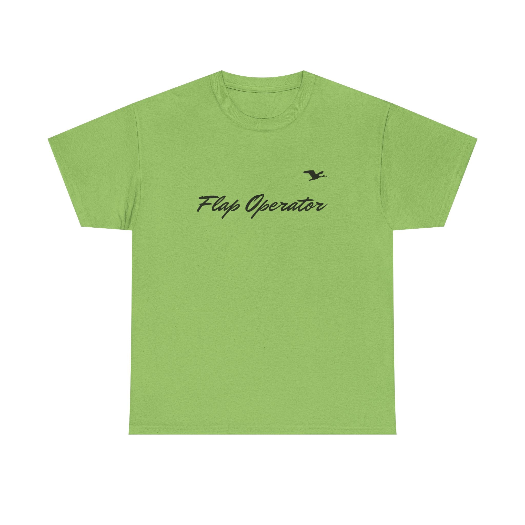 Flap Operator Small Logo Cotton Tee