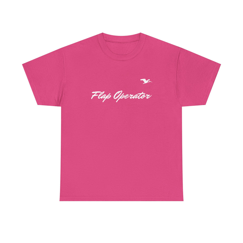Flap Operator Small Logo Cotton Tee