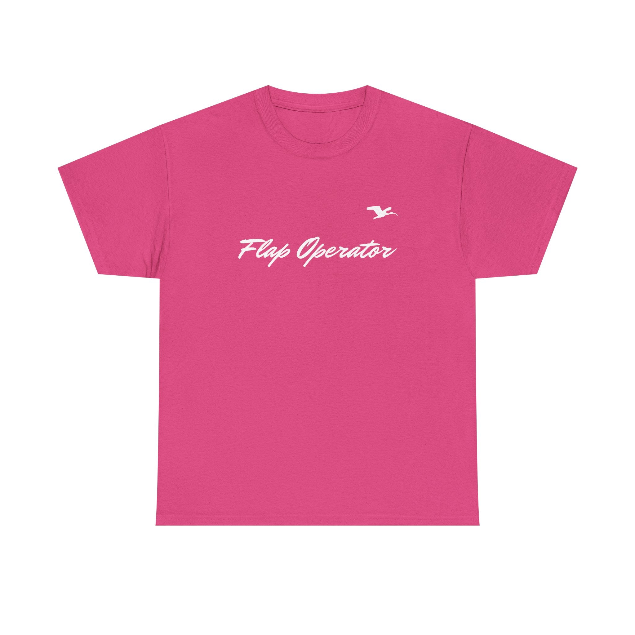 Flap Operator Small Logo Cotton Tee