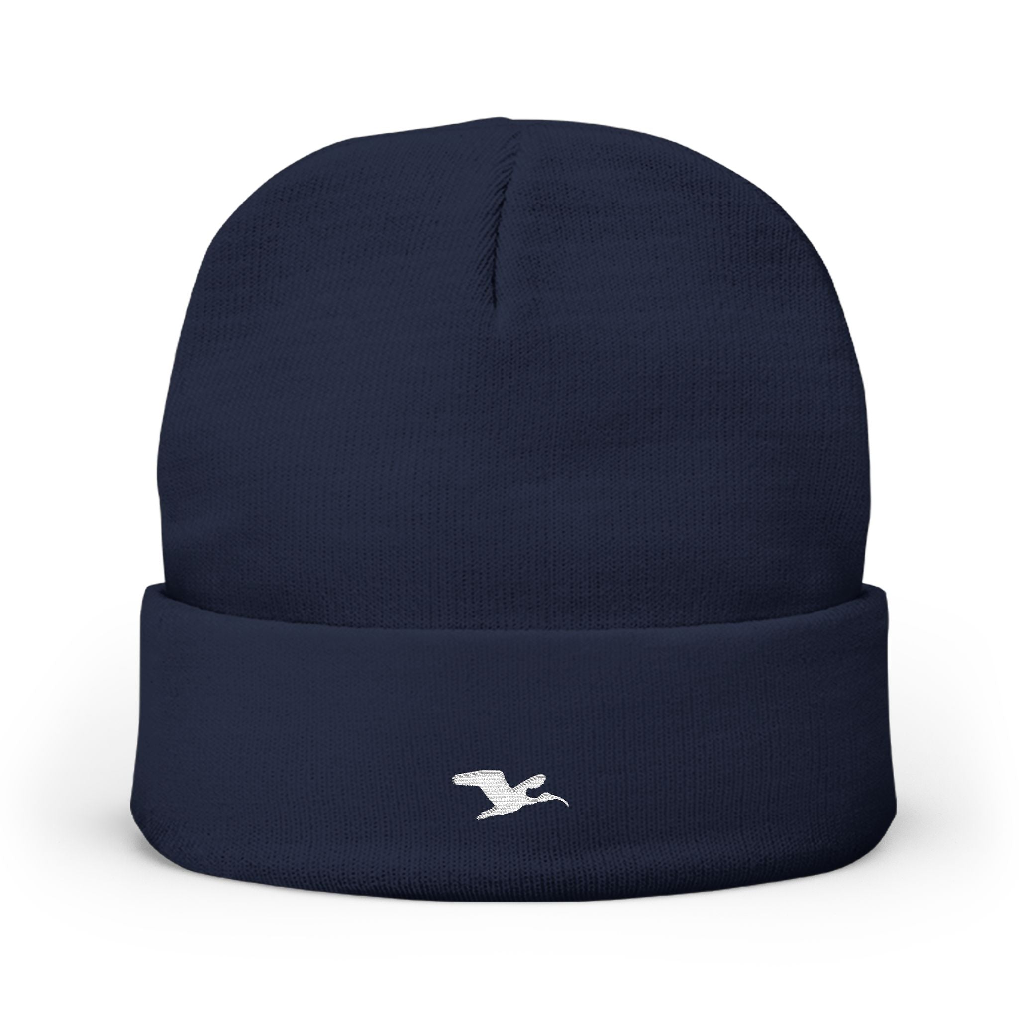 Embroidered Knit Beanie