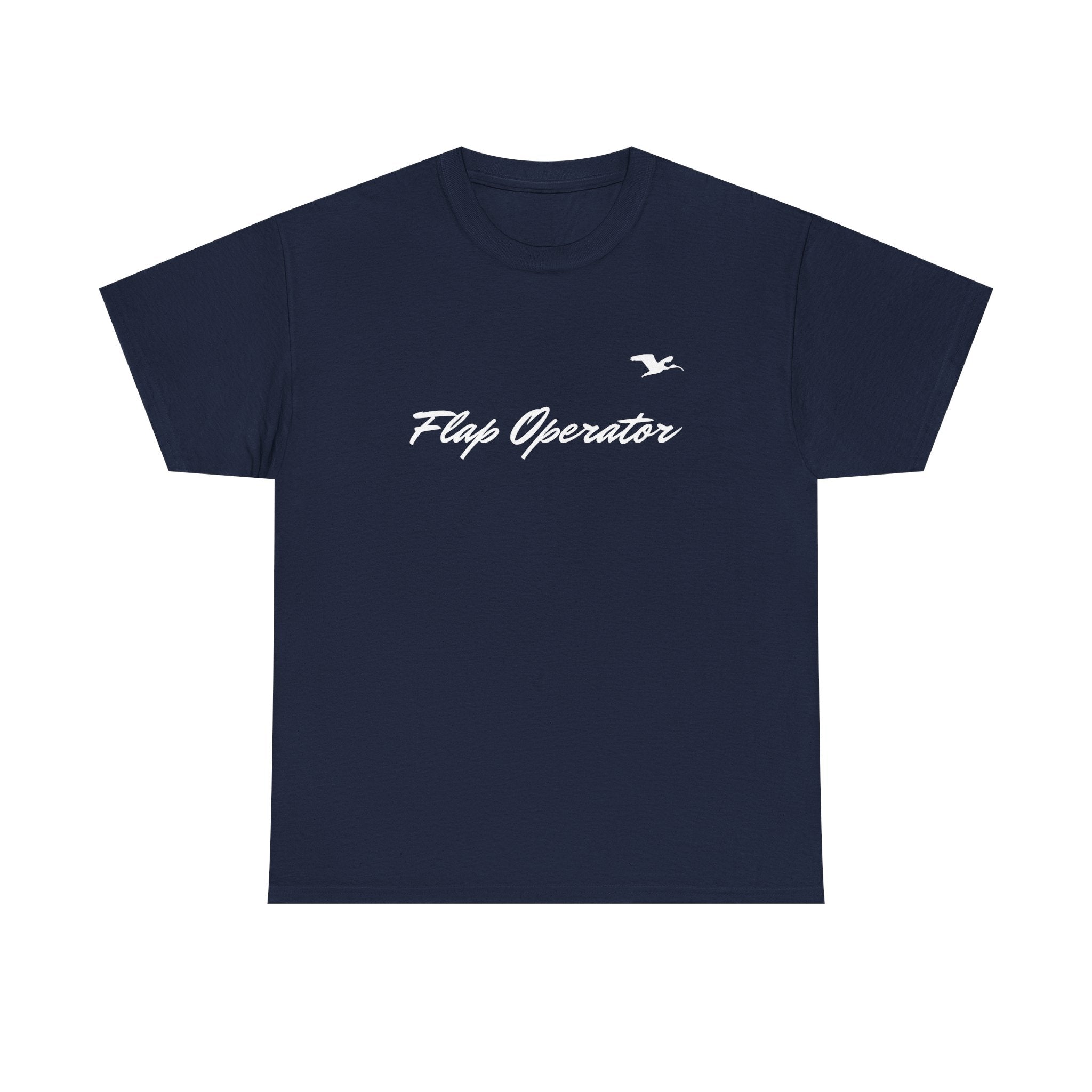 Flap Operator Small Logo Cotton Tee