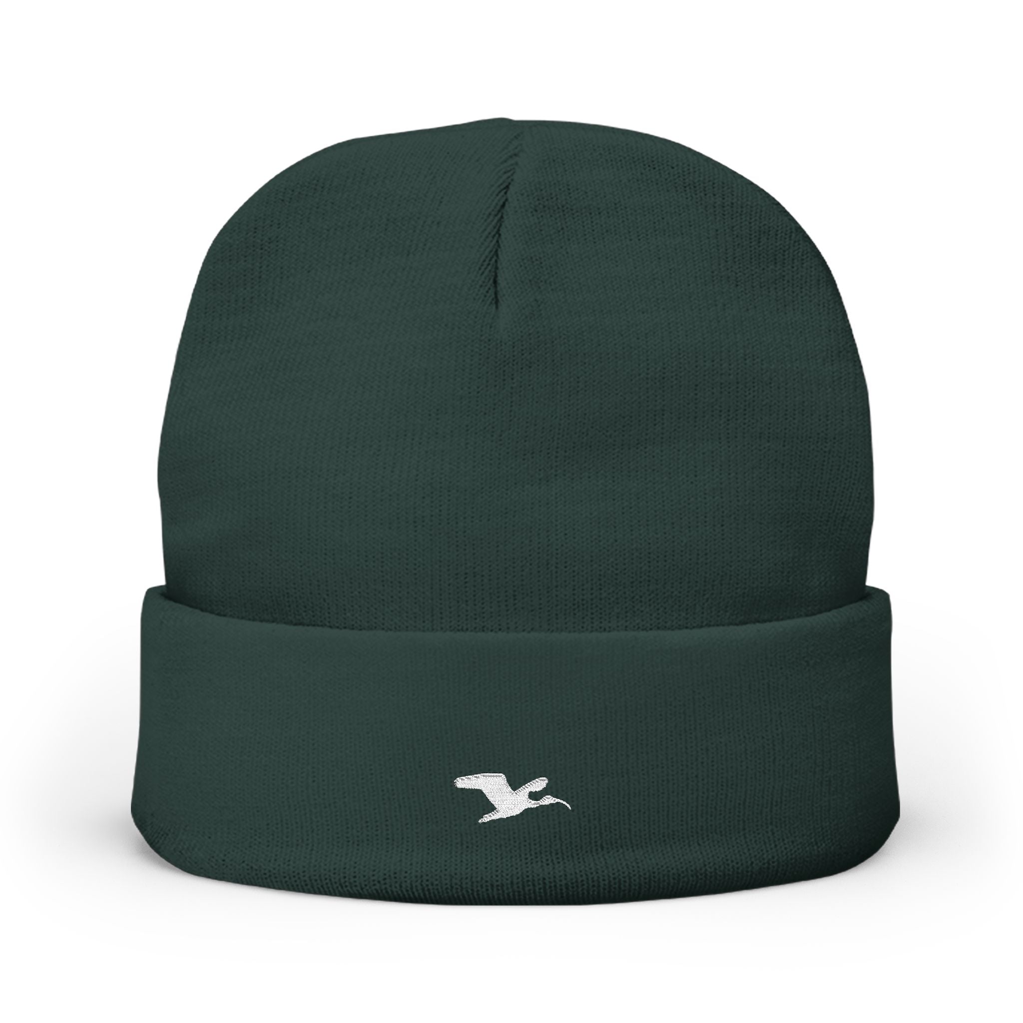 Embroidered Knit Beanie