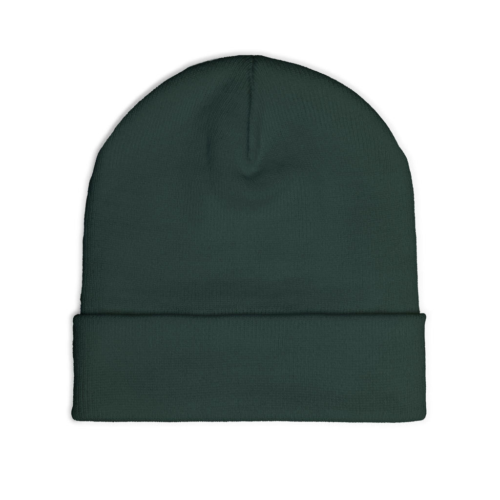 Embroidered Knit Beanie