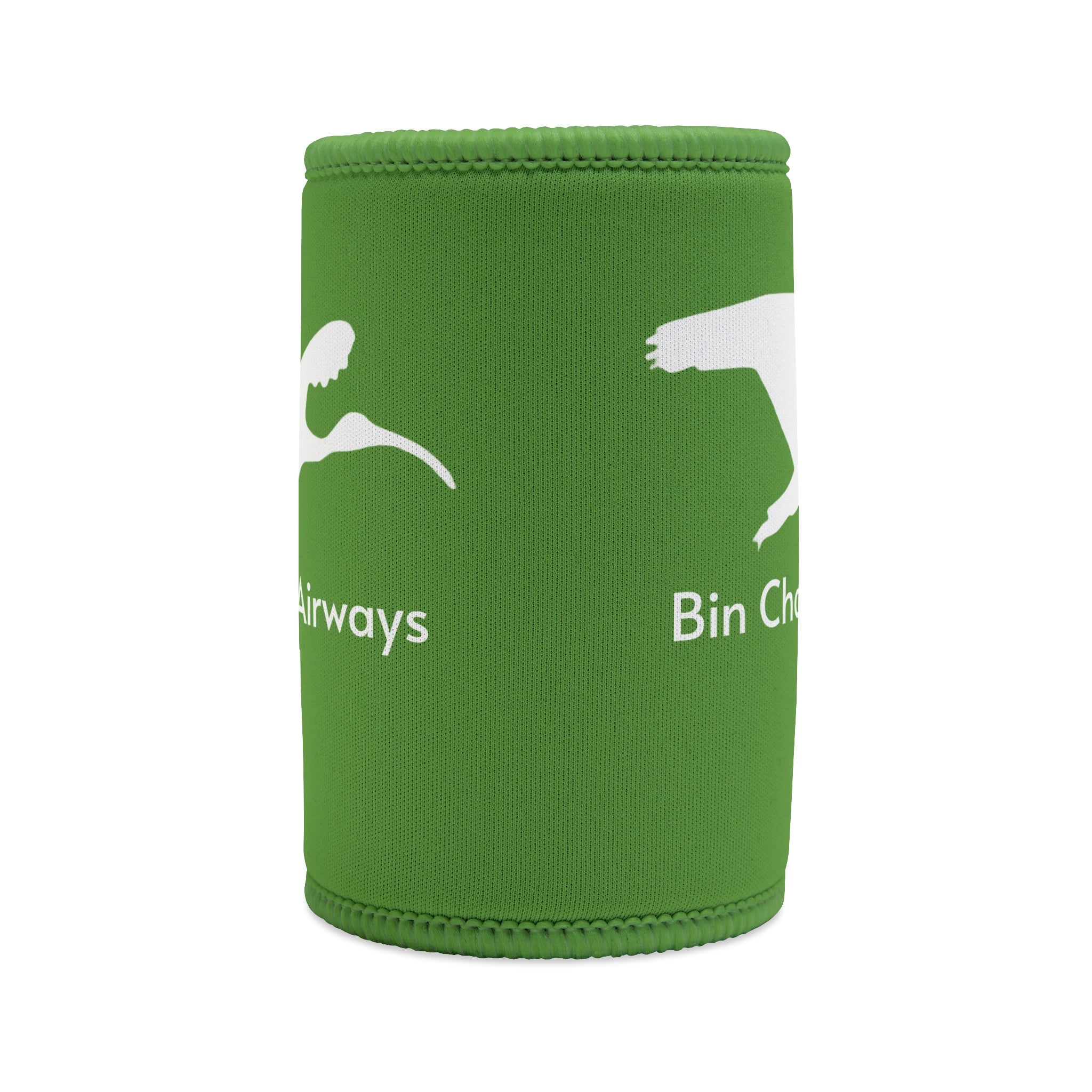 Beer Coozie - Green & White