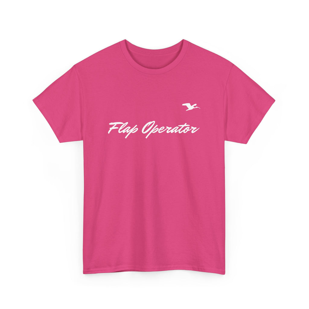 Flap Operator Small Logo Cotton Tee