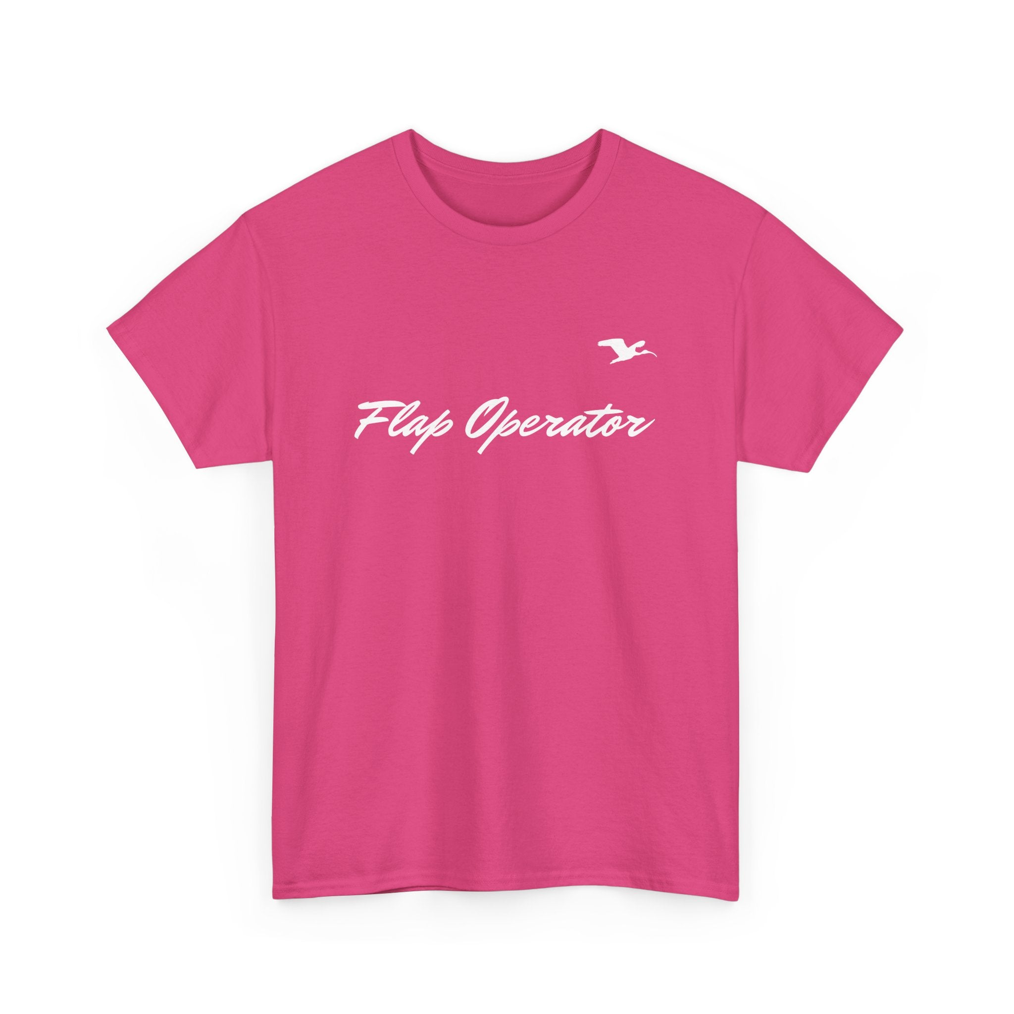 Flap Operator Small Logo Cotton Tee