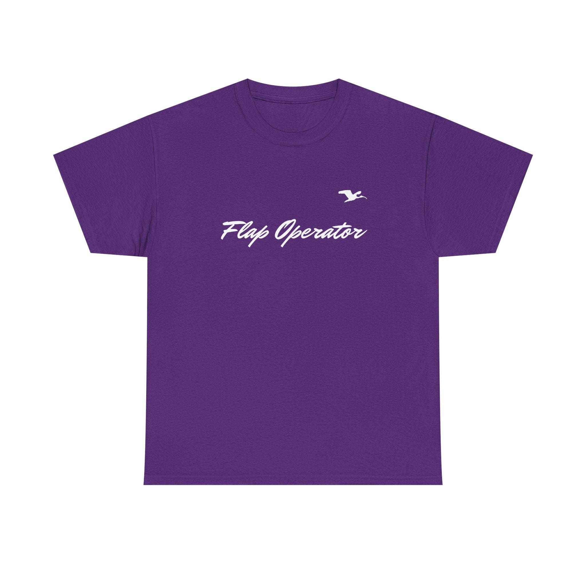 Flap Operator Small Logo Cotton Tee
